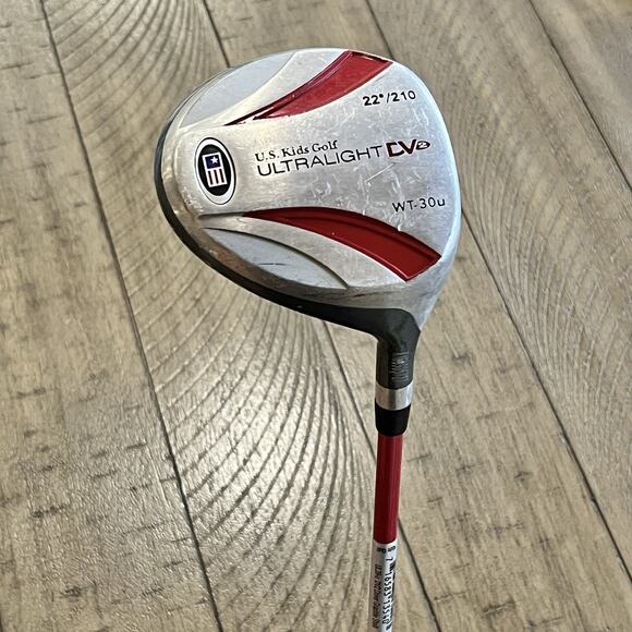 U.S. Kids Golf Other - US Kids Golf USKG 22° 210cc Driver DV2 WT-30u Graphite 39" Height RH 26.25" Long